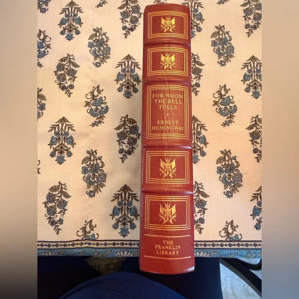 Ernest Hemingway For Whom the Bell Tolls - Franklin Leather Bound Luxury